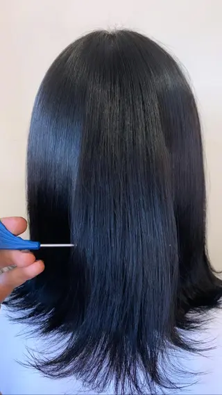ミディアム カラー ekolu所属・髪質改善･縮毛矯正 特化･ユウシンのヘアスタイル