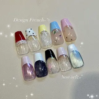 ネイル SLASH所属・Momo ♡のネイルデザイン