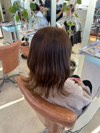 ミディアム ボブ/髪質改善 jionのヘアスタイル