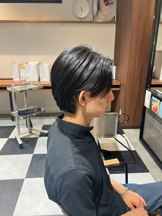 ミディアム パーマ メンズ 🎧メンズパーマ特化 /RUI🎧のヘアスタイル