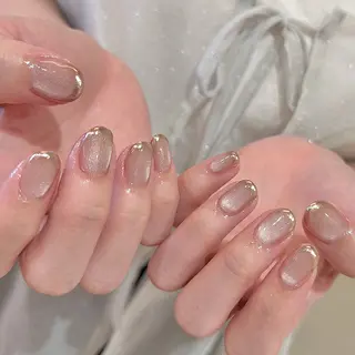 ネイル 𝕄𝕚𝕪𝕦🤍 自由が丘⌇パラジェルのネイルデザイン