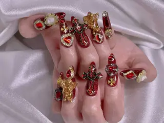 ネイル 長さだし専門店 M2　rikaのネイルデザイン