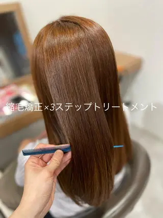 ロング パーマ no4ナチュラル戸祭所属・山越 美裕樹のヘアスタイル