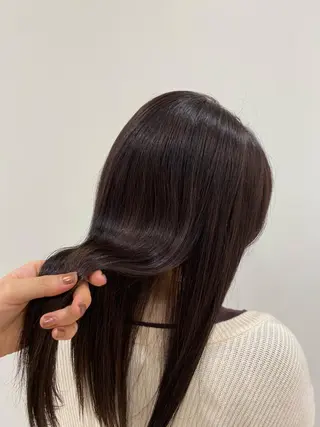 ロング カラー 美髪矯正/ 伊藤 更のヘアスタイル