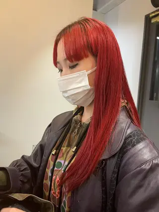 カラー ROCCOeast Rukaのヘアスタイル