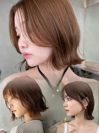 ミディアム ヘアアレンジ Lond所属・ボブ/顔まわり /みそらのヘアスタイル