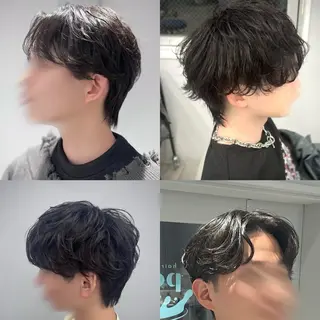 ミディアム 無料カットモデル ユナのヘアスタイル