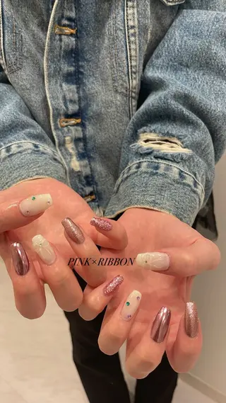 ネイル 🫧飛山琉桜/二条 ネイルアート/束感のマツエク・マツパデザイン