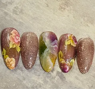 ネイル 自宅ネイルサロン ♦️nuance♦️のネイルデザイン