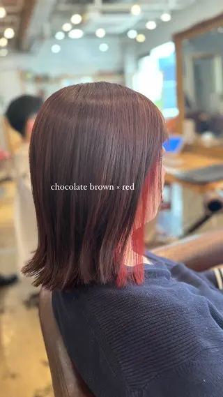 ショート カラー 髪質改善カラー ベージュ🤎YUMEのヘアスタイル