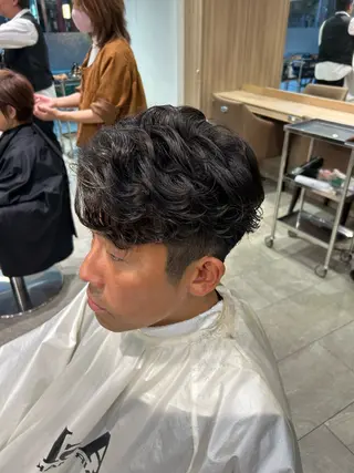 パーマ メンズ 🎀髪質改善 🎀井上華のヘアスタイル