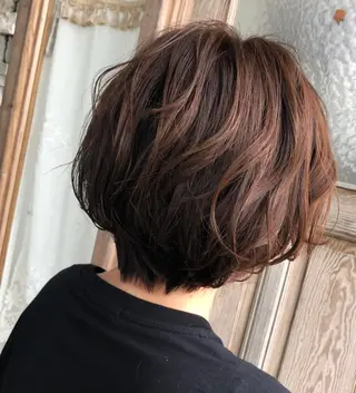 ショート 櫻井 千穂のヘアスタイル