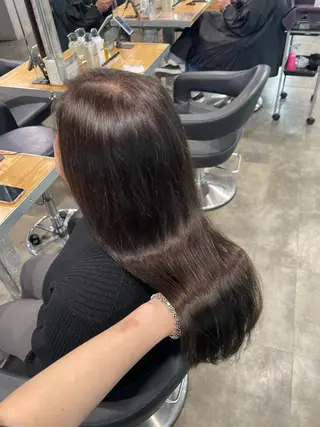 カラー 🤍ベージュ/透明感 韓国ヘア/まりん🤍のヘアスタイル