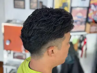 ショート パーマ メンズ パピプ理容室-三浦散髪倶楽部-所属・パピプ mitsuのヘアスタイル