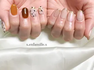 ネイル nail salon en familleのネイルデザイン
