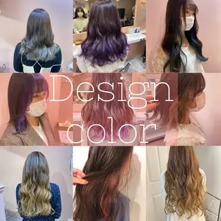 セミロング カラー パーマ ヘアアレンジ メンズ キッズ RIYA❤︎ Aujuaソムリエのヘアスタイル