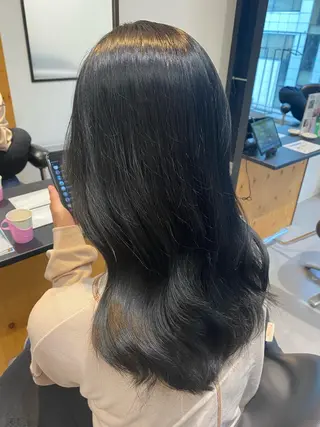 カラー 韓国ヘア/艶髪🎀 宮川みほのヘアスタイル