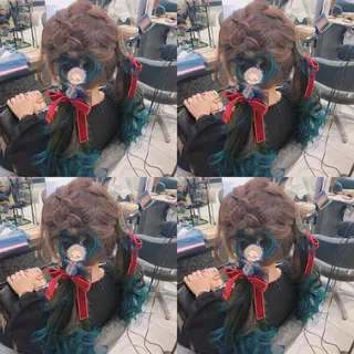 セミロング ヘアアレンジ 🌷MAYU 🌷のヘアスタイル