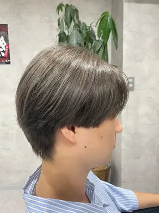 ショート カラー メンズ メンズパーマ特化💈 髙木颯太💈のヘアスタイル