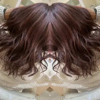 ロング 🩵波巻き／ツイスパ HARU💎のヘアスタイル