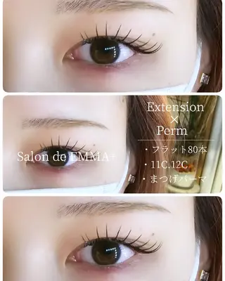 マツエク・マツパ salonde emma.のマツエク・マツパデザイン