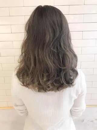 ミディアム カラー LA KING GINZA TOKYO所属・🧡ショートの達人 🧡SHOのヘアスタイル