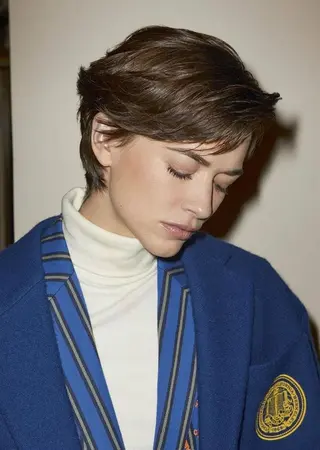 ショート 吉田一輝 外国人パーマのヘアスタイル