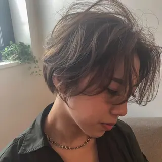 ショート nessヤマサキ リュウタのヘアスタイル