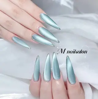 ネイル M🌷nail 長さだし専門店のネイルデザイン