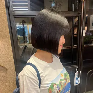 ミディアム Wカラー🐾 ハルナのヘアスタイル