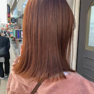 ミディアム カラー SOYON 🤍CHIZU🤍.のヘアスタイル