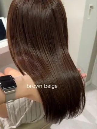 カラー layer bob / 透明感カラーのヘアスタイル