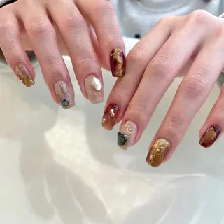 ネイル 新井 ひなののネイルデザイン