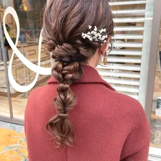 ヘアアレンジ ヘアアレンジ 🌿あがりれいなのその他イメージ