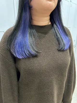 ロング カラー ヘアアレンジ yuka .のヘアスタイル