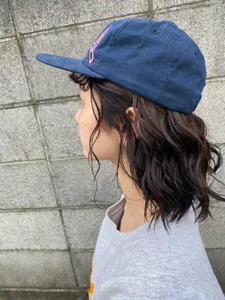 ショート パーマ パーマ指名No1 /namiのヘアスタイル