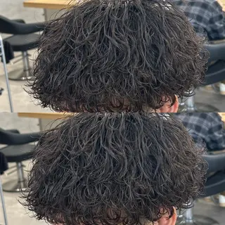 パーマ メンズ イケメン製造機 🔥上原沙羅🔥のヘアスタイル