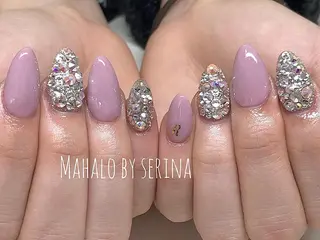 ミディアム カラー ネイル SUNNY BAE. SERINAのネイルデザイン