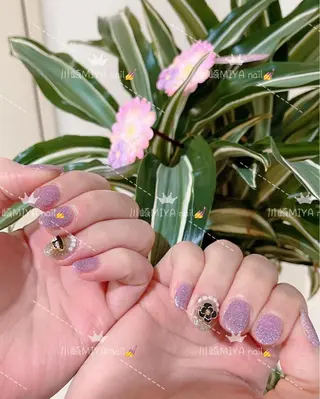 ショート 💜MIYA nail川崎店のネイルデザイン