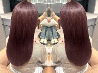 ロング カラー ハイトーン×透明感 たけるのヘアスタイル