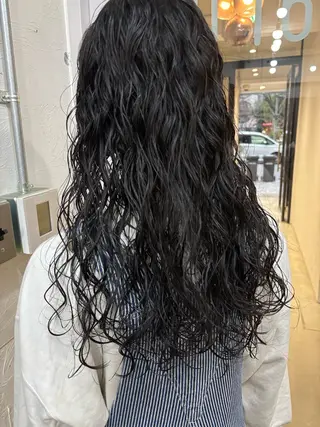 ロング saru所属・大西 柚羽のヘアスタイル