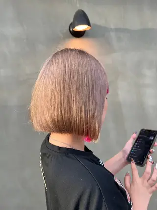 ミディアム カラー 北九州美容室 🇰🇷mahiroのヘアスタイル