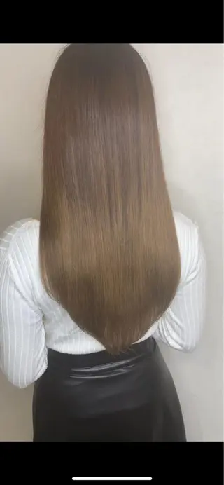 ロング カラー パーマ ヘアアレンジ メンズ キッズ ネイル マツエク・マツパ オリーブカラー 特化　　kaiのヘアスタイル