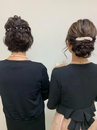 ヘアアレンジ Delight ヘアメイク着付けのヘアスタイル