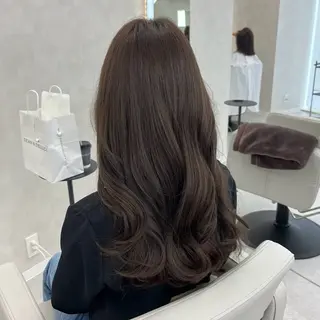 ロング カラー tre/e' hair salon所属・広島韓国ヘア♡ たかみのヘアスタイル