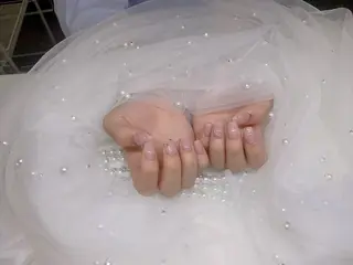 ネイル ETERNA Nail 銀座店【パラジェル/フィルイン/チップ長さだし/マグネット/ニュアンス】所属・ア カリのネイルデザイン