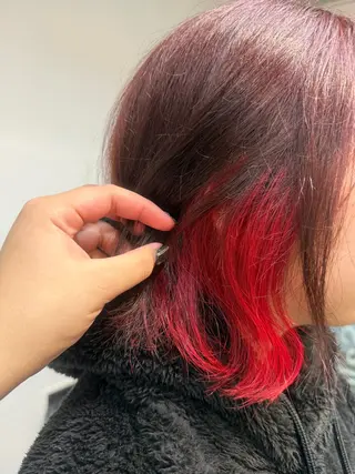 ミディアム neaf 六本木店所属・六本木🫧ハイライト 望月彩音のヘアスタイル