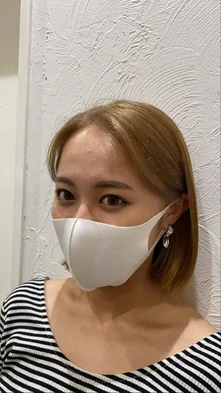 ショート カラー qulim所属・前橋 姫奈のヘアスタイル