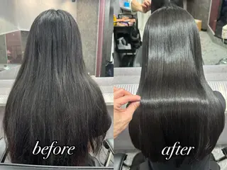 ロング メッシュカラー 艶髪/西尾 幸樹のヘアスタイル