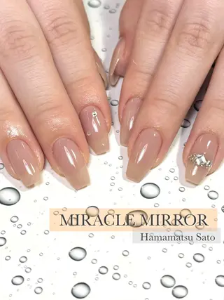 ネイル ミラクルミラー 町野のネイルデザイン